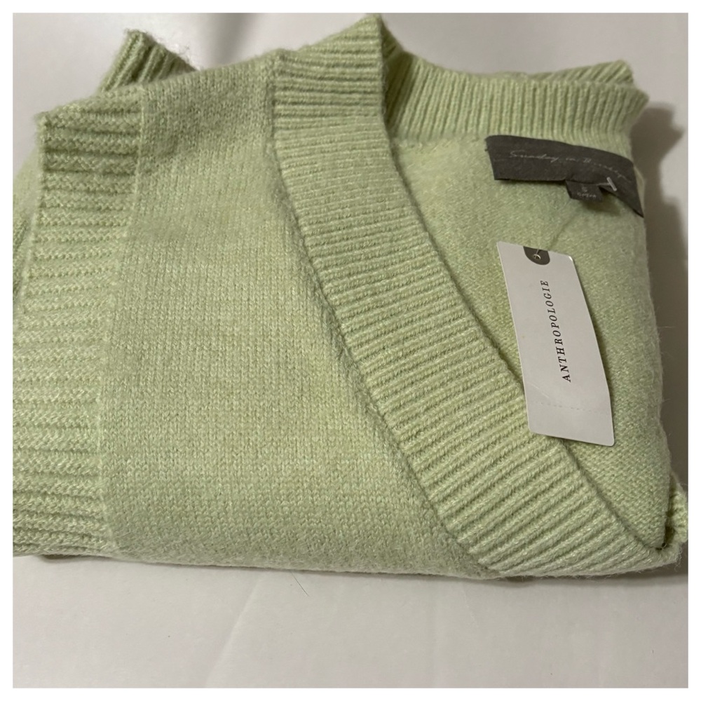 NWT Anthropologie Sunday in Brooklyn Sweater Vest Cozy Soft Mini Dress, M - Picture 7 of 17